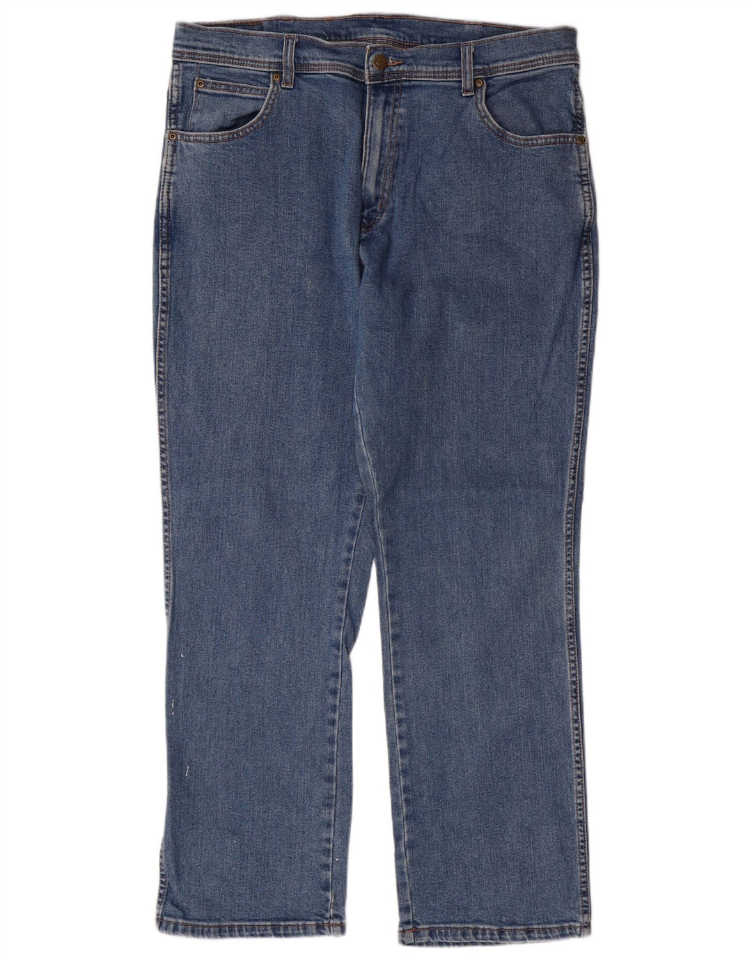 Jeans retos masculinos WRANGLER W36 L30 algodão azul