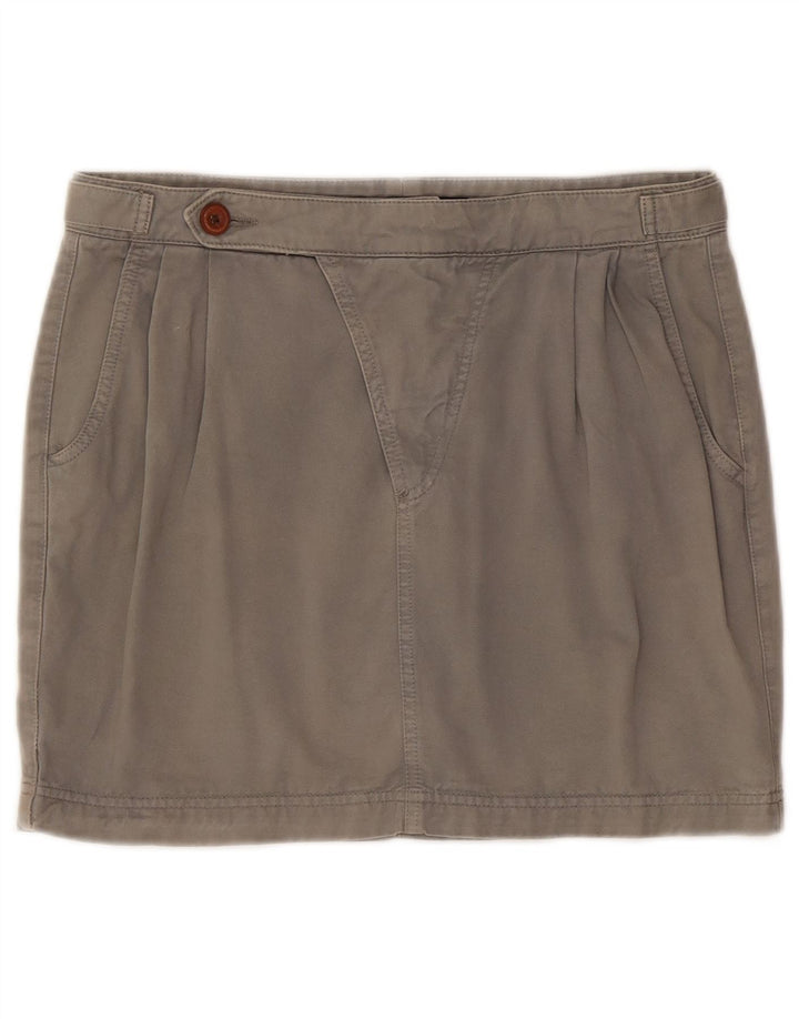 Zara Womens Trafaluc Pegged Mini Saia EU 42 Grande W32 Cinza