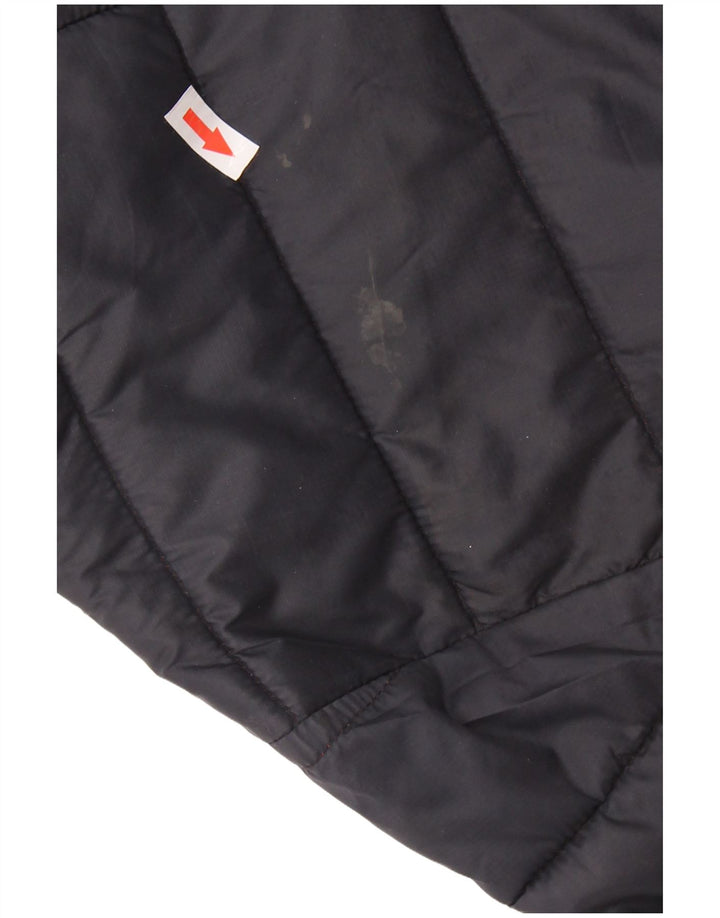 Jaqueta acolchoada masculina FAT FACE UK 38 nylon azul marinho médio