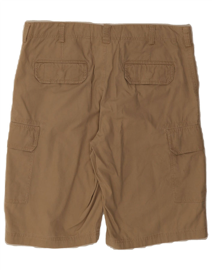 ZARA Mens Cargo Shorts EU 44 Large W34  Brown Cotton Vintage Zara and Second-Hand Zara from Messina Hembry 