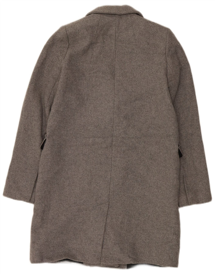 Casaco feminino ZARA com peito duplo Reino Unido 10 pequeno cinza