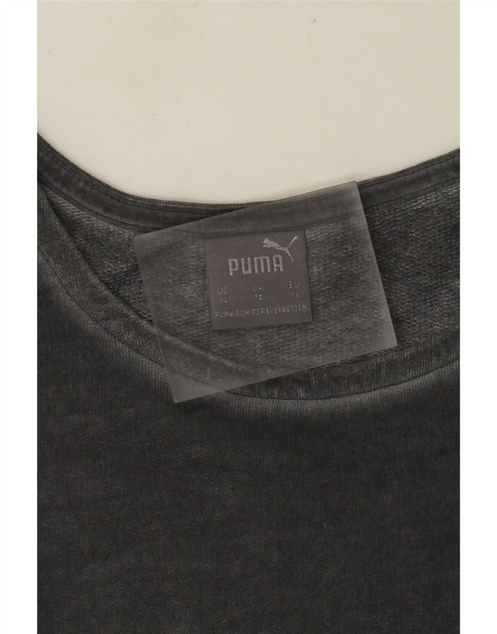 Camiseta masculina Puma Top XL cinza manchada