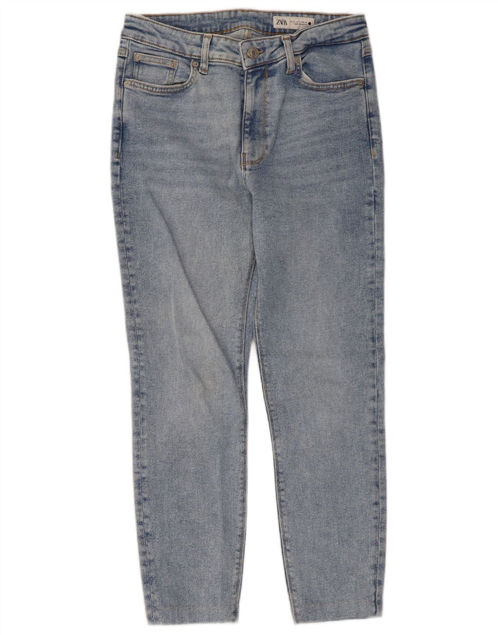 Calça jeans feminina Zara EU 42 grande W32 L24 azul