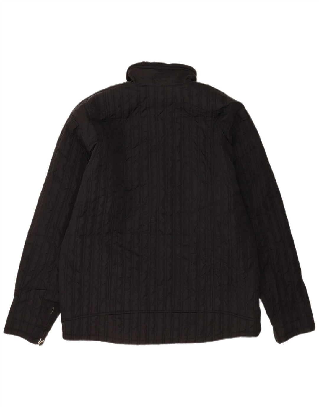 Jaqueta acolchoada masculina Oakley UK 42 XL preto nylon
