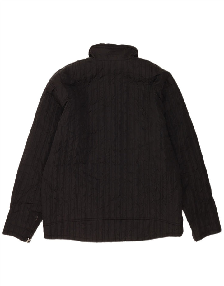 Jaqueta acolchoada masculina Oakley UK 42 XL preto nylon