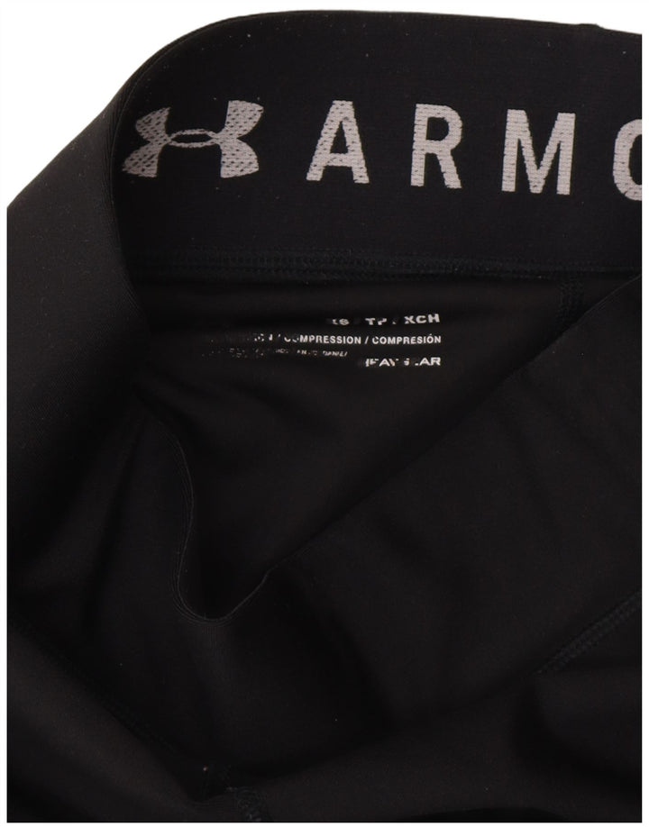 Leggings gráficas femininas UNDER ARMOUR UK 6 XS pretas
