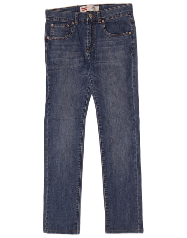 Levi's Girls 510 Skinny Jeans 15-16 Anos W28 L28 Azul Algodão