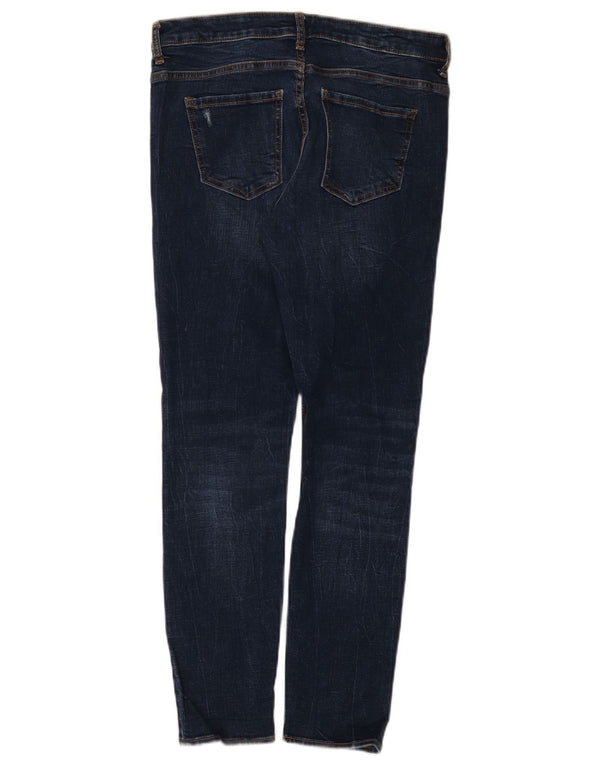Calça jeans skinny feminina Zara EU 40 médio W30 L28 azul