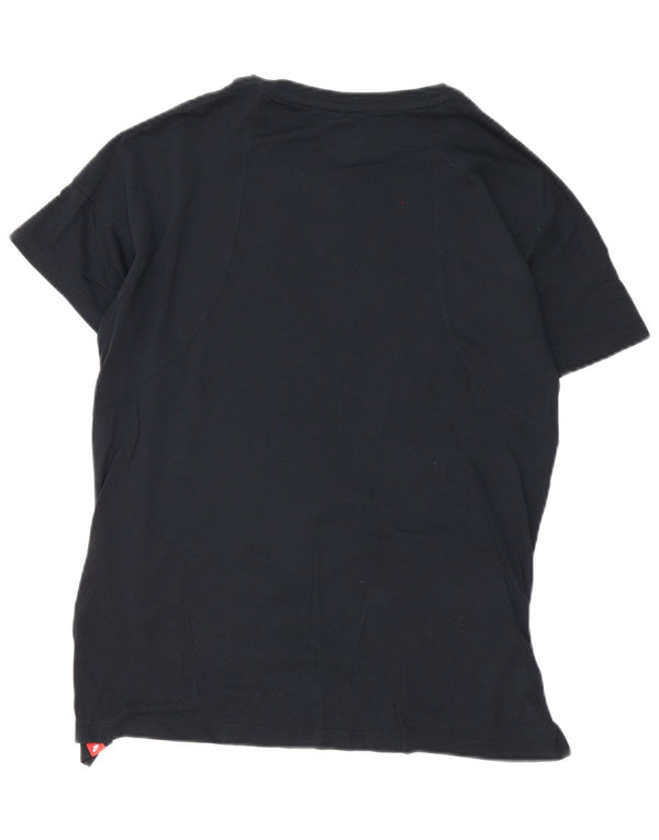 Camiseta Nike masculina gráfica top pequeno preto