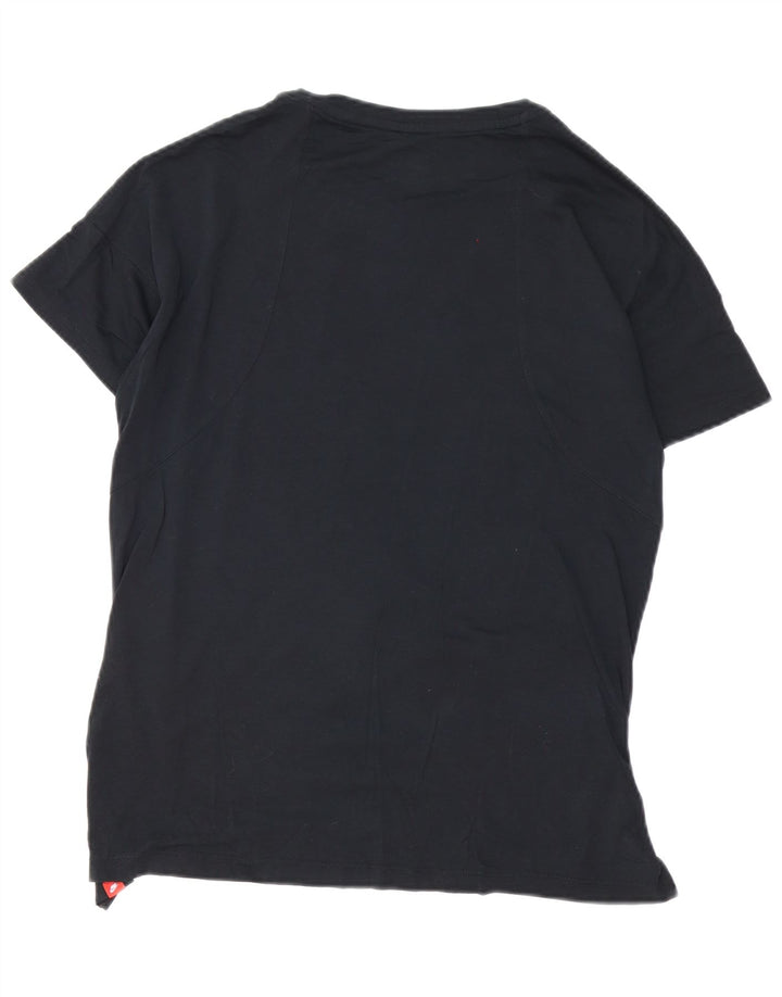Camiseta Nike masculina gráfica top pequeno preto