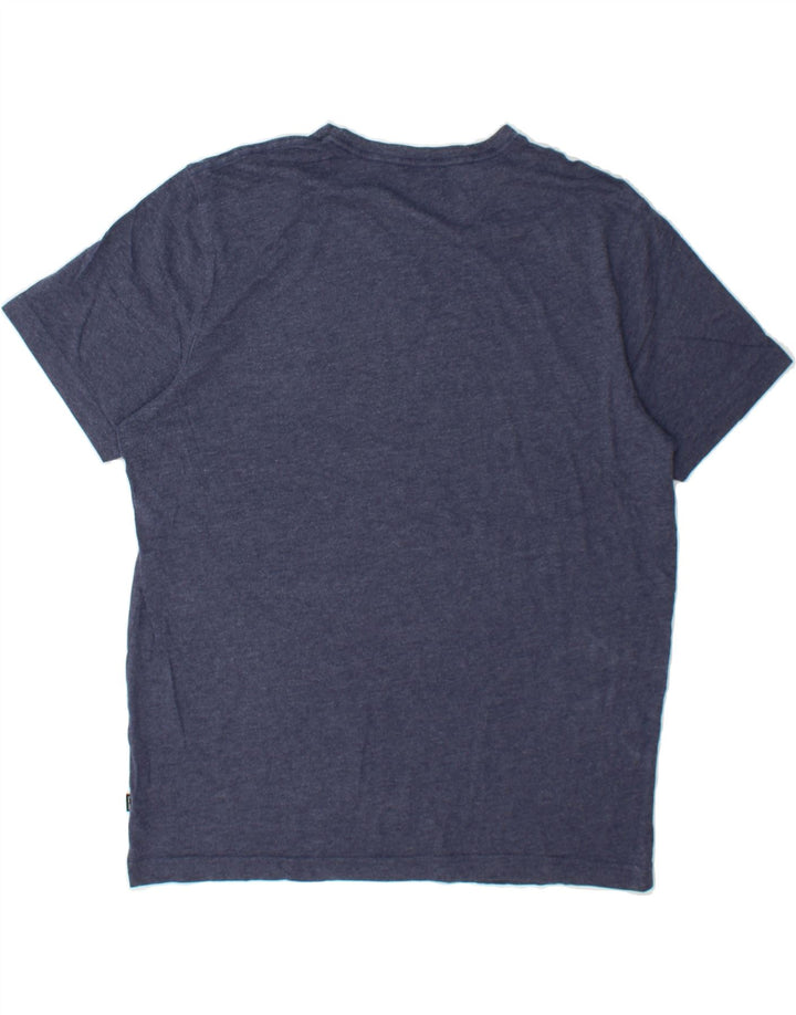 PUMA Mens T-Shirt Top Large Navy Blue Vintage Puma and Second-Hand Puma from Messina Hembry 