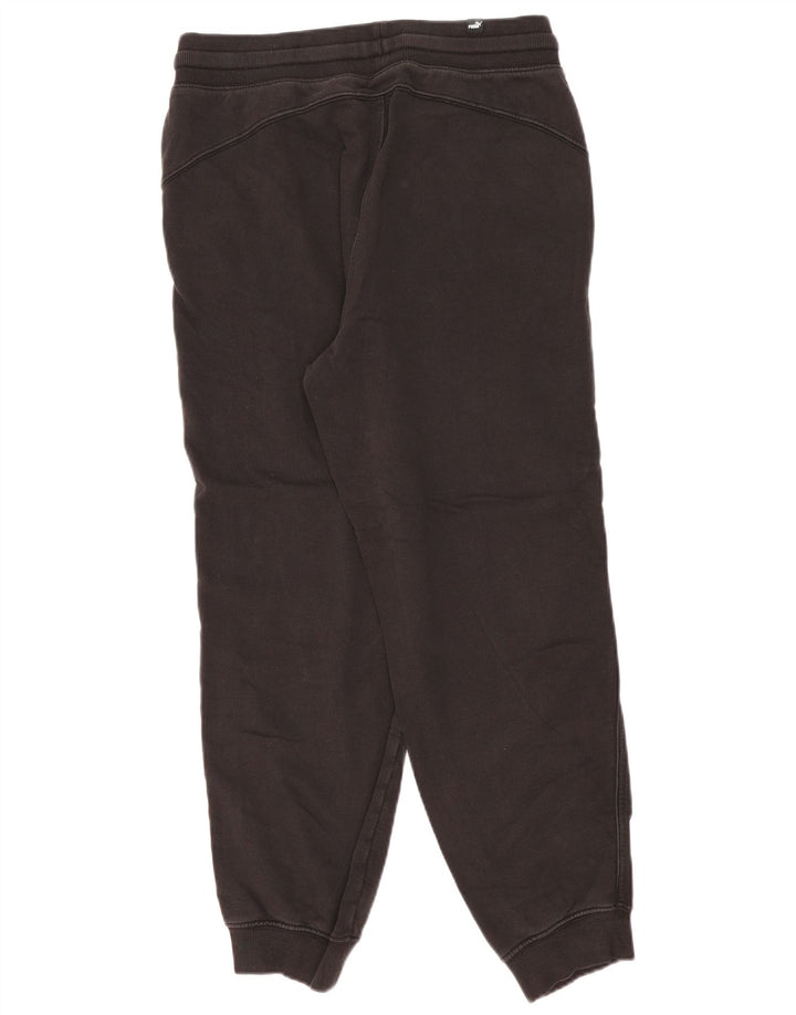 Calça de treino masculina Puma Joggers médio algodão preto