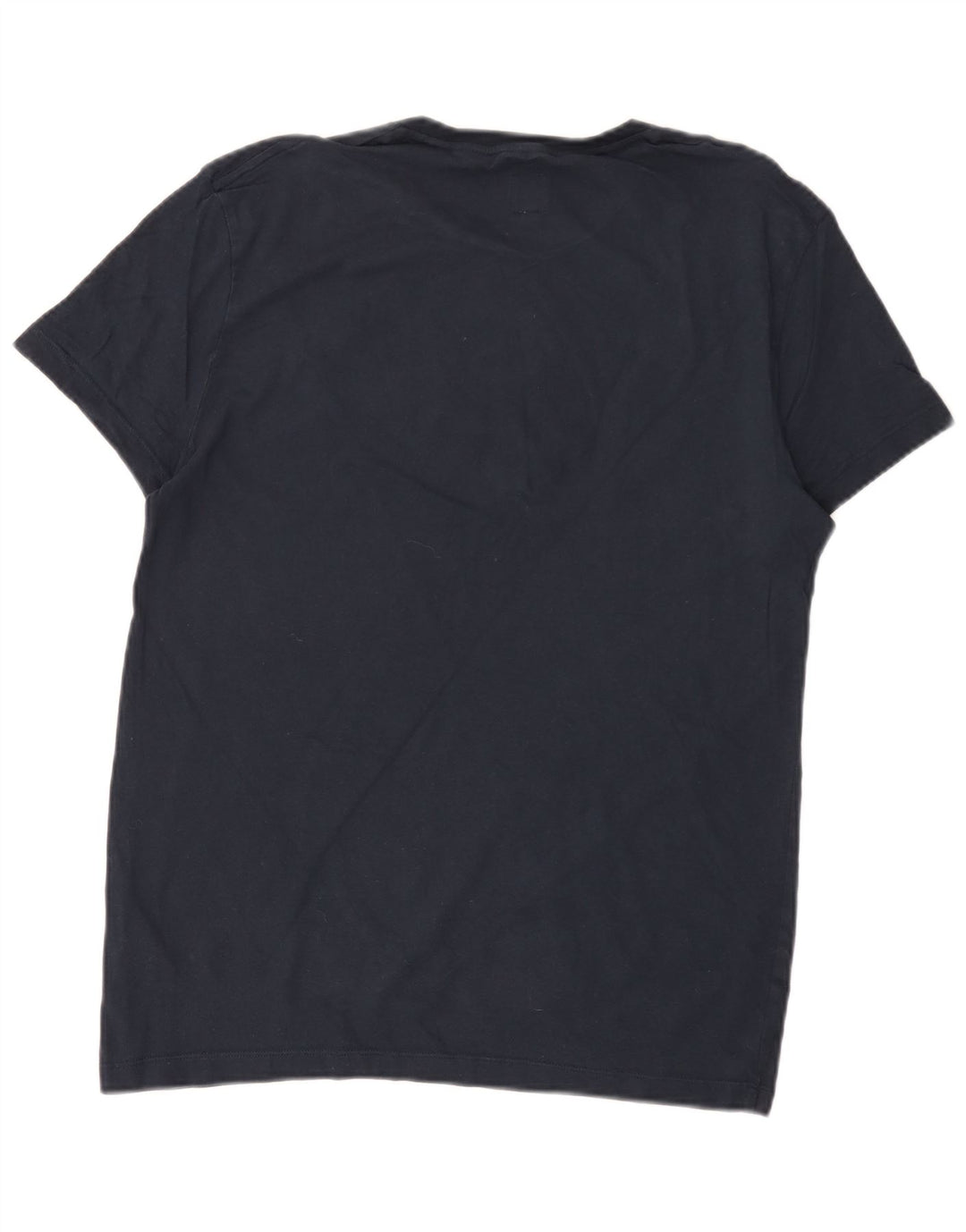JACK WILLS Camiseta masculina gráfica Top médio algodão azul marinho