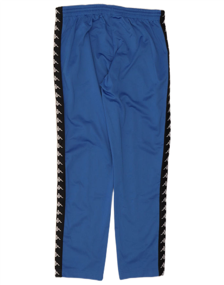 Calça de treino masculina Kappa Graphic XL azul colorblock poliéster