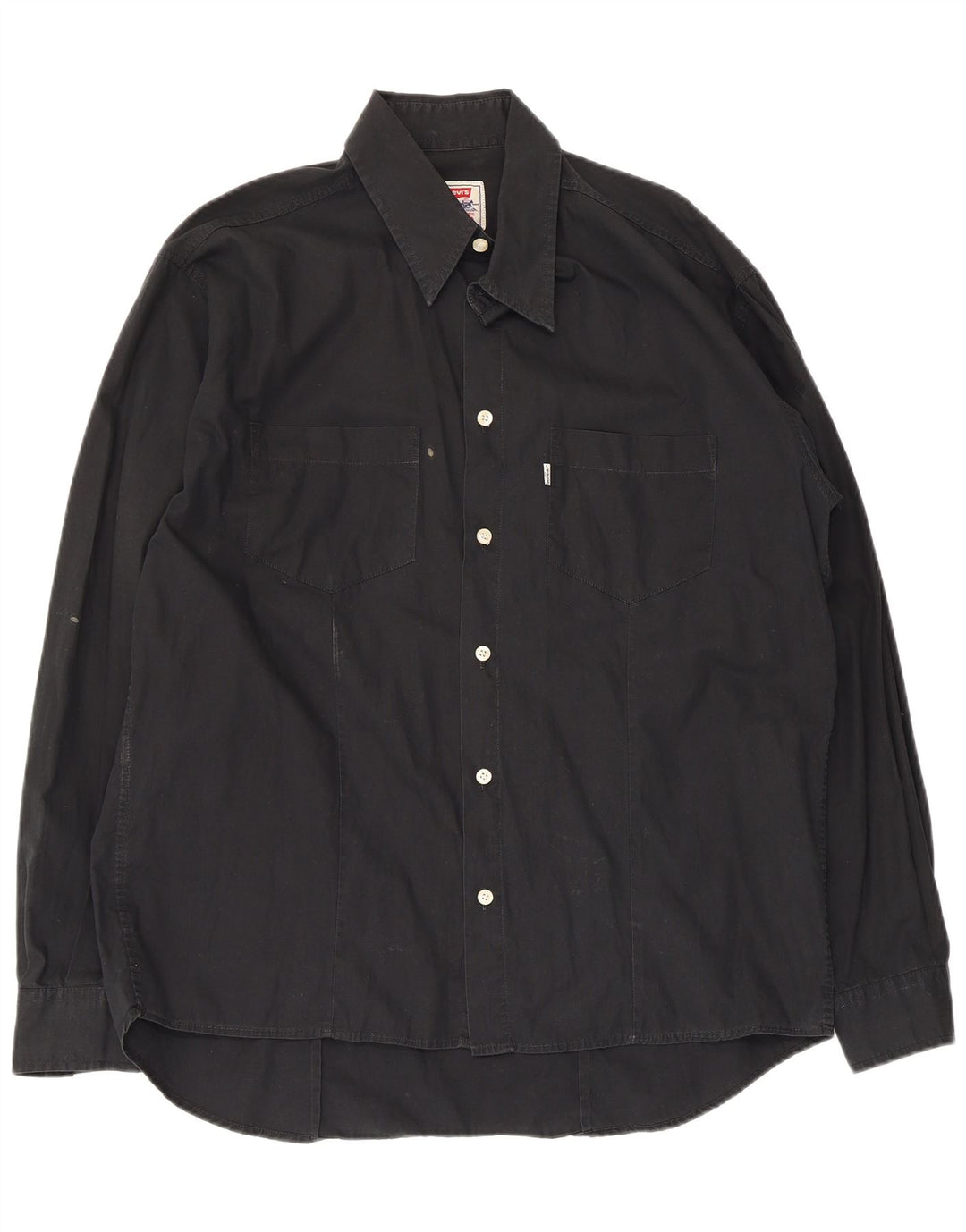 Camisa masculina Levi's XL preta algodão