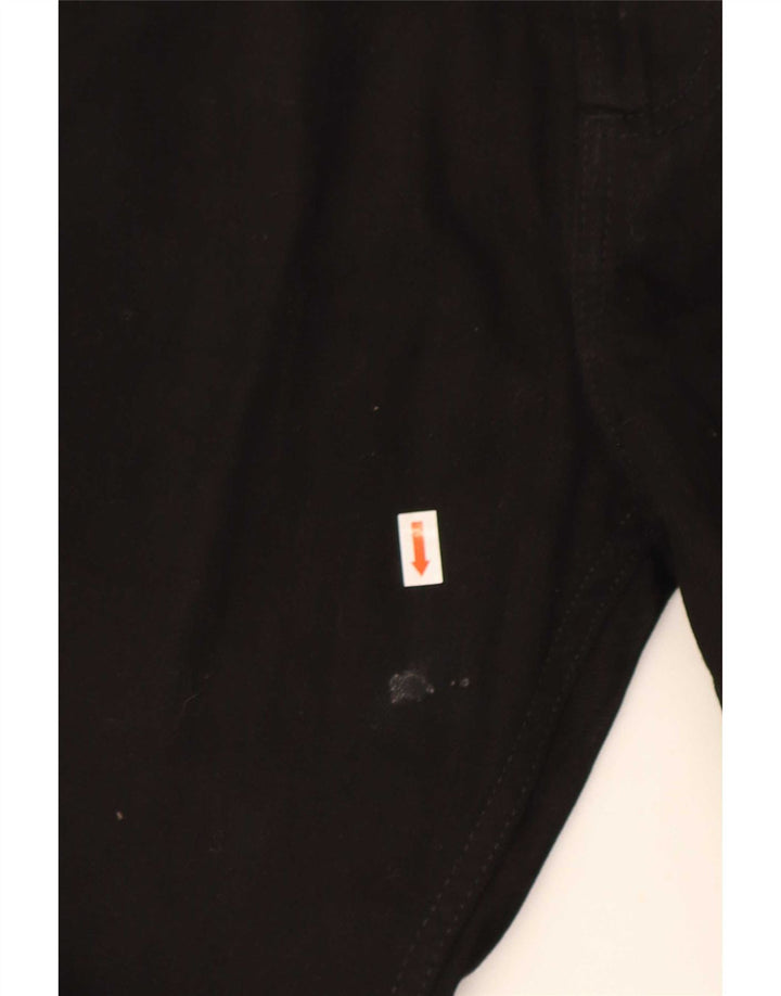 Jeans Marks & Spencer masculino regular fit reto W32 L31 algodão preto