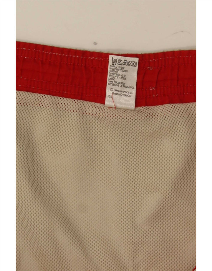 Shorts de natação masculino Marks & Spencer XL bege poliéster