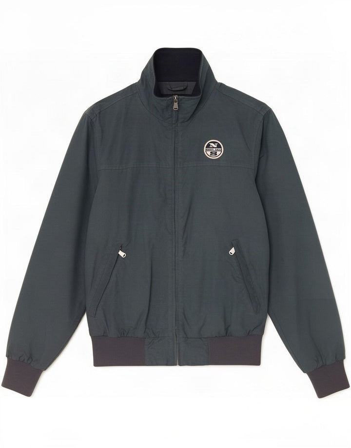 Jaqueta bomber masculina North Sails UK 38 poliamida verde médio