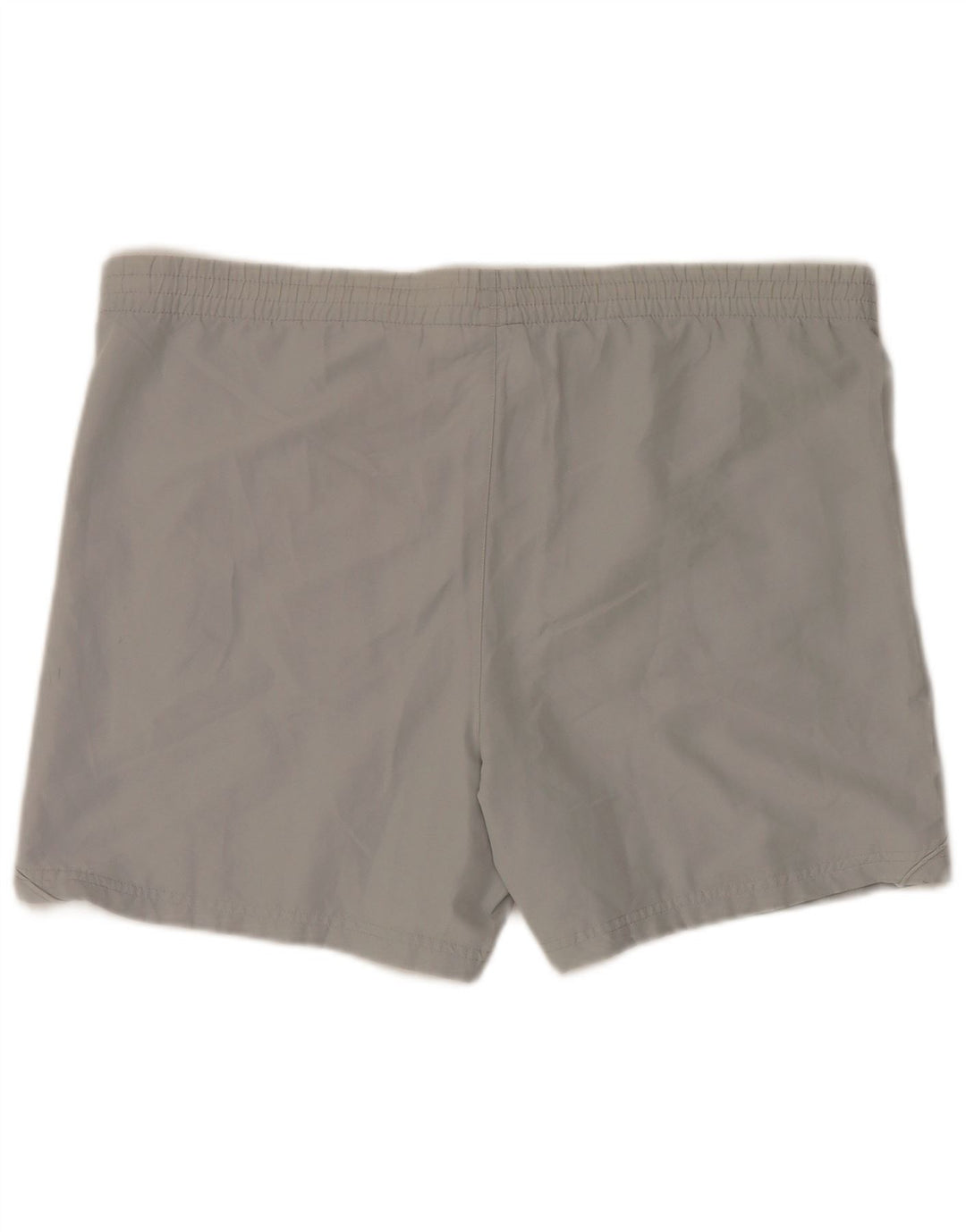 Shorts de natação masculino Adidas grande poliéster cinza