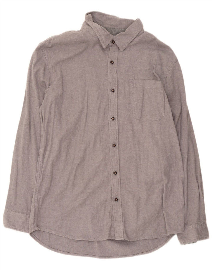 Camisa masculina de flanela Lee Regular Fit XL algodão cinza