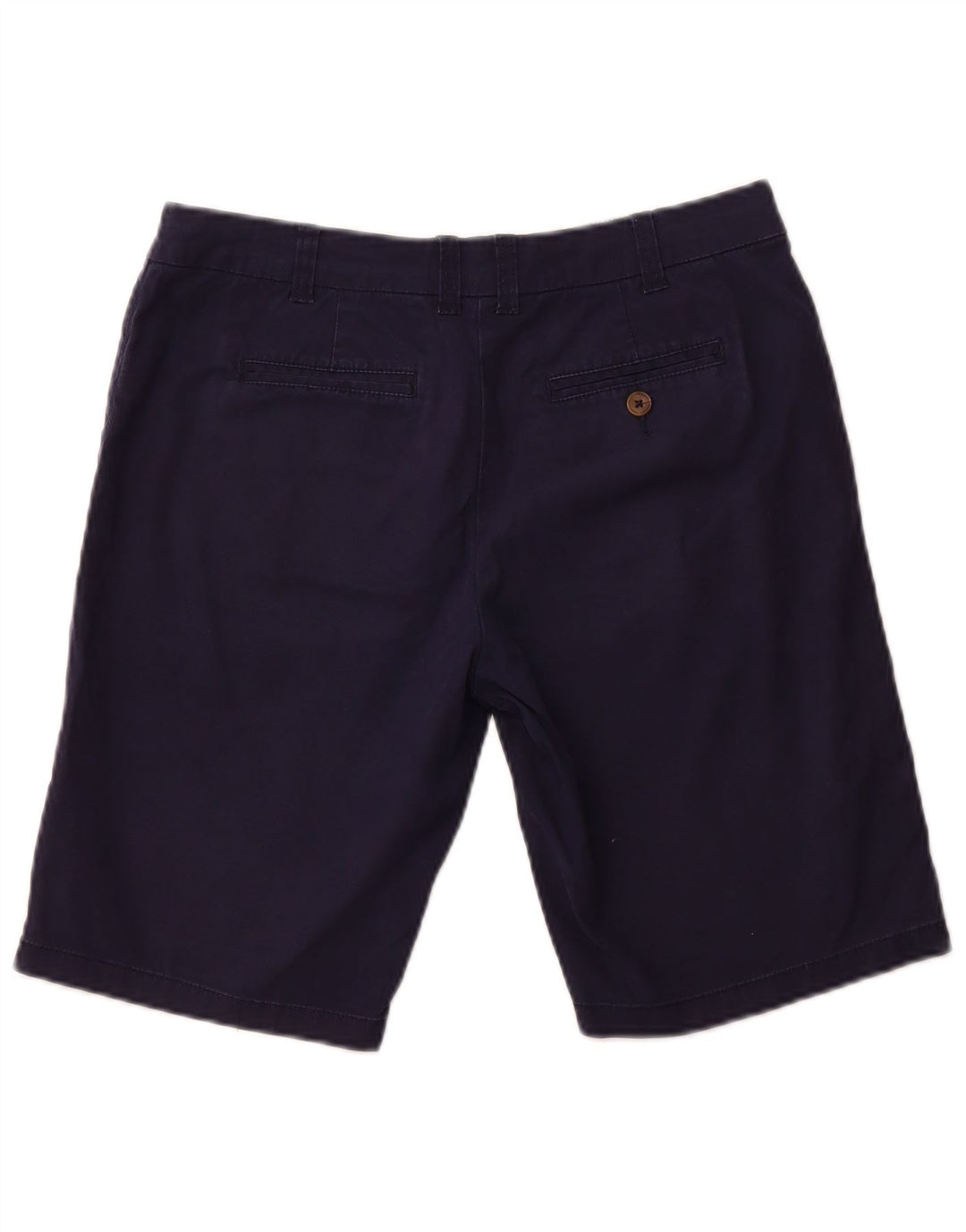Shorts Chino feminino JOULES Reino Unido 10 pequeno W30 algodão azul marinho