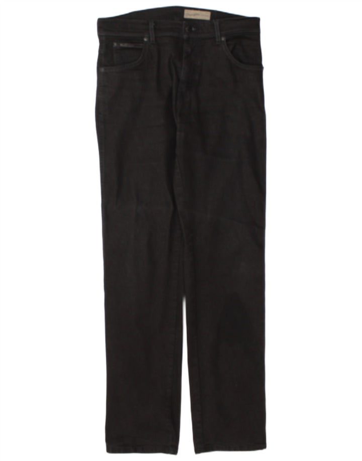 Wrangler Masculino Rugged Straight Jeans W32 L33 Preto