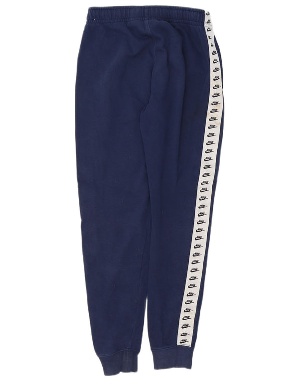 Nike Mens Graphic Calças de treino Joggers XS Azul marinho Colourblock