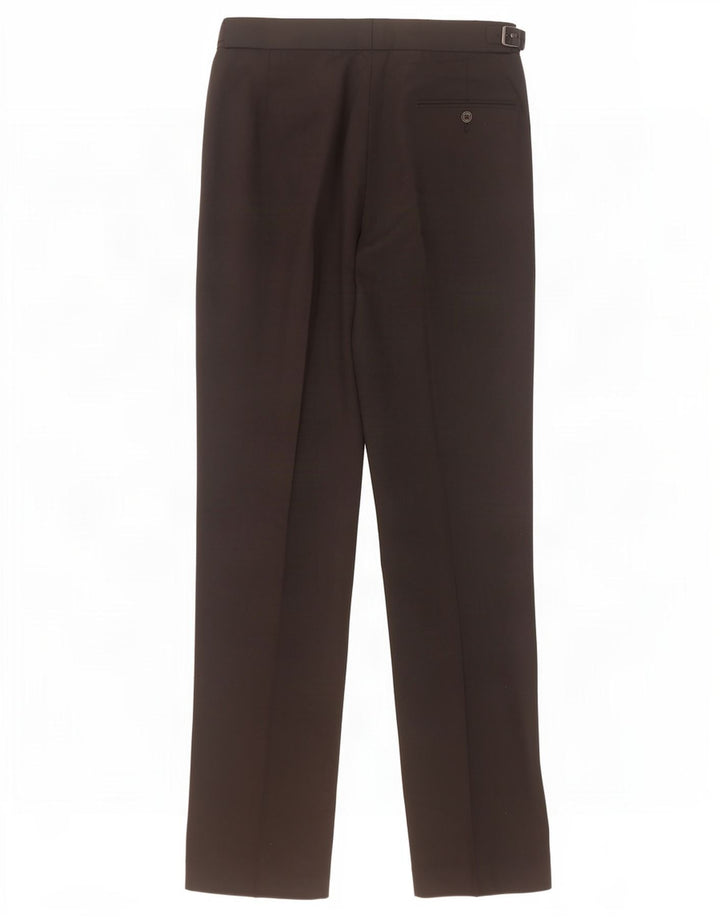 Calça masculina Marks & Spencer com pegged suit W32 L33 poliéster preto