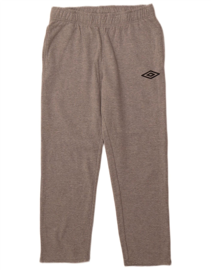 Calça de treino masculina UMBRO algodão cinza médio