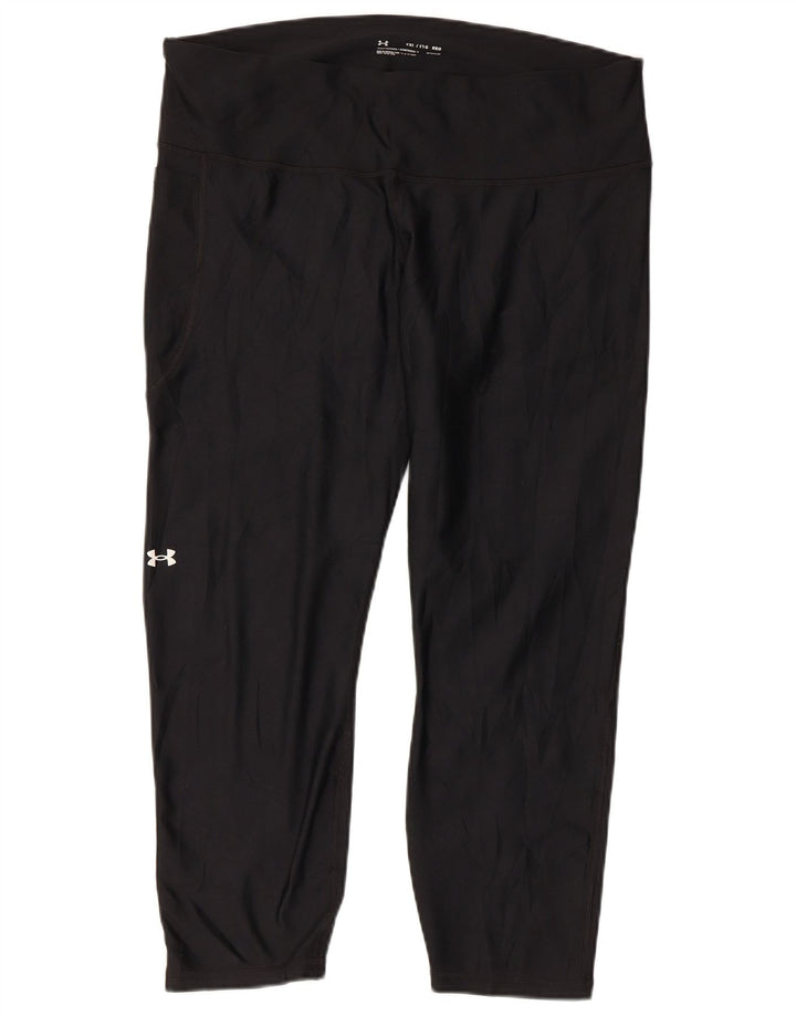 Leggings femininos UNDER ARMOUR UK 20 2XL poliéster preto