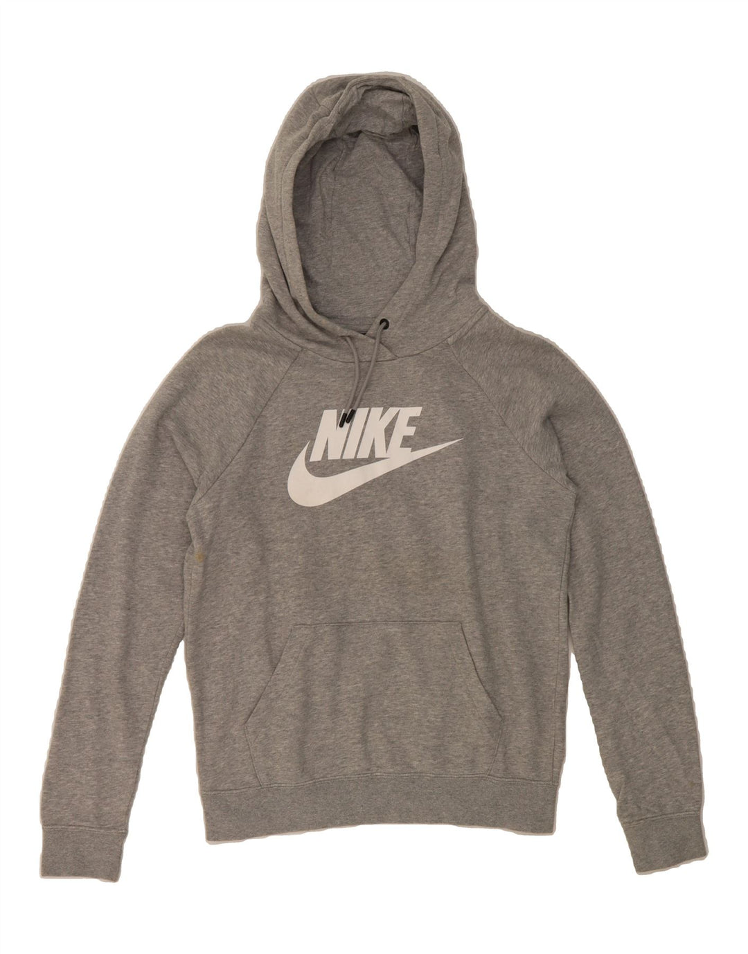 NIKE Mens Graphic Hoodie Jumper XS Grey Cotton Vintage Nike and Second-Hand Nike from Messina Hembry 