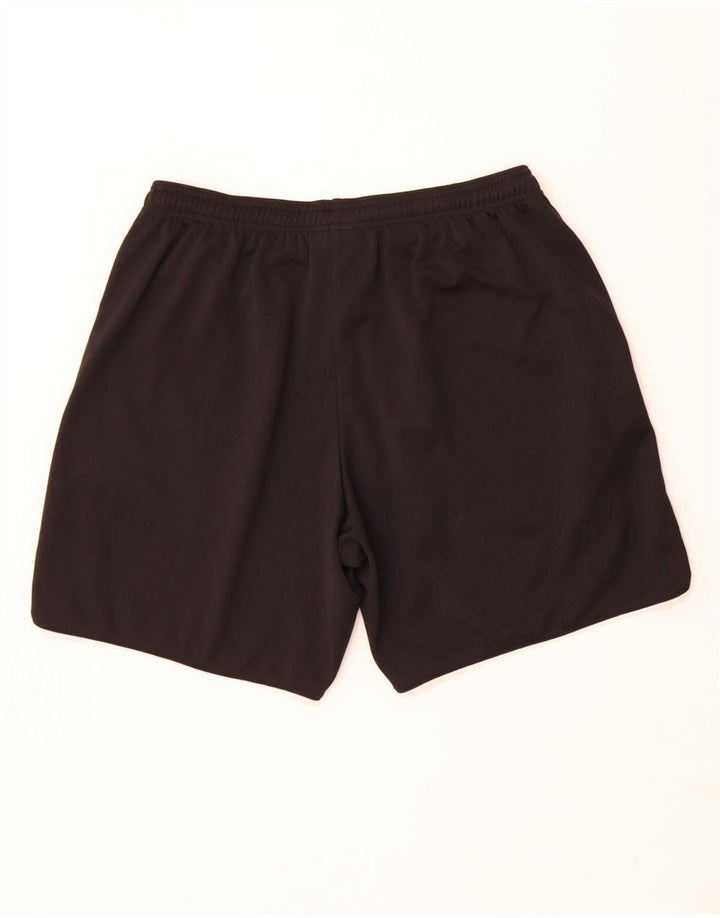 Shorts esportivos masculinos Champion médio preto poliéster