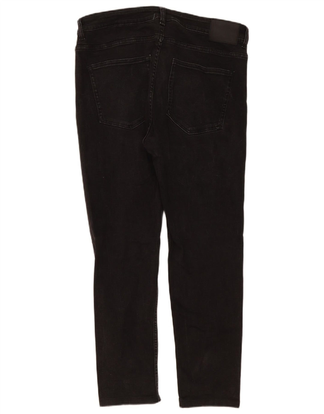 Zara Mens Slim Jeans EU 46 XL W36 L28 Preto