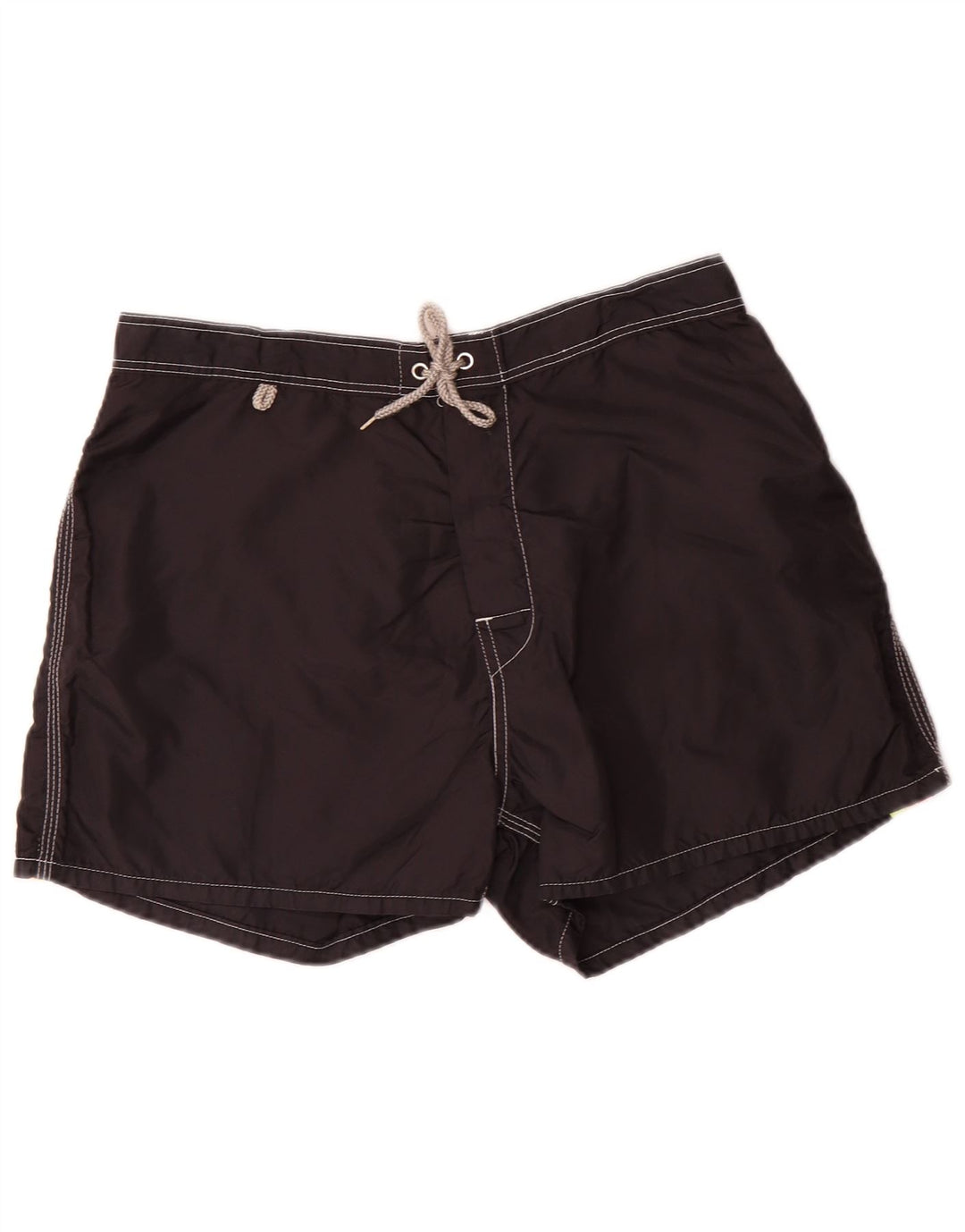 Sundek Mens Natação Shorts Grande Nylon Preto