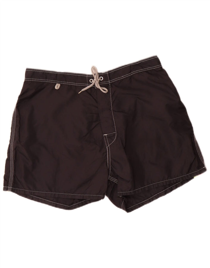 Sundek Mens Natação Shorts Grande Nylon Preto