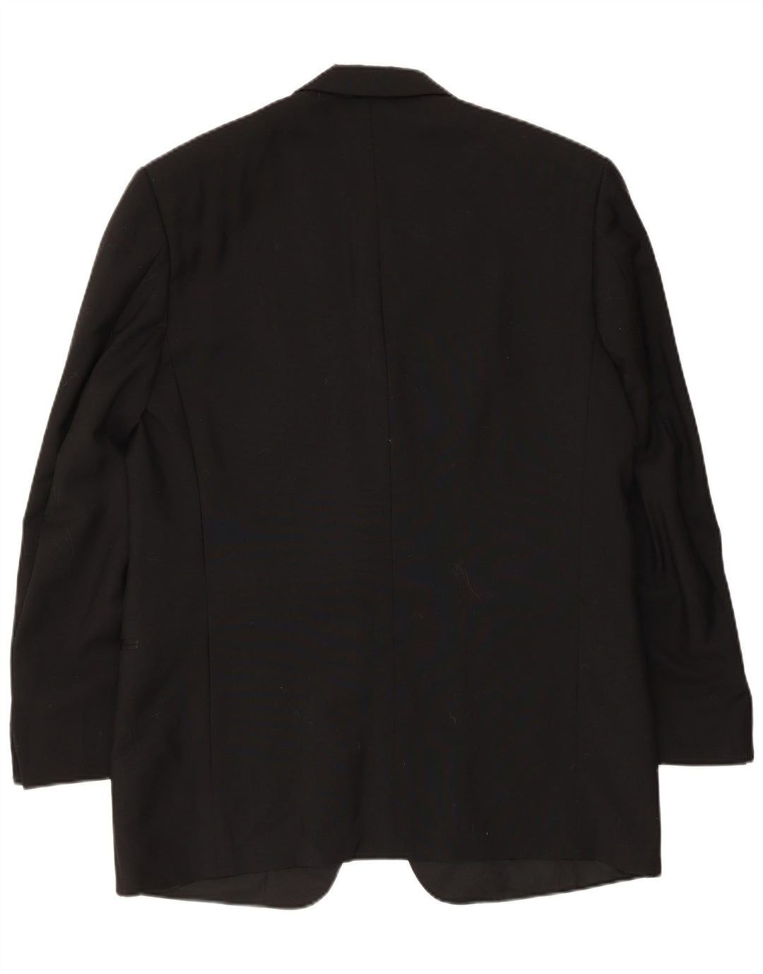 Jaqueta blazer masculina Mario Zegna com 1 botão IT 50 grande lã colorblock preta