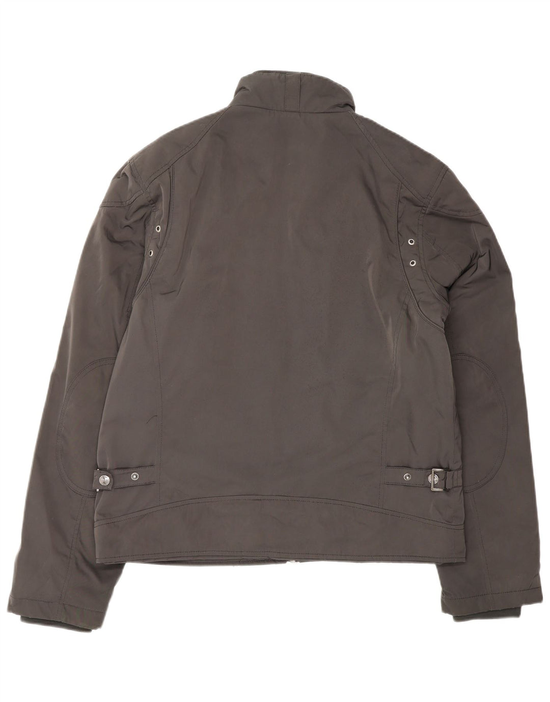 Jaqueta corta-vento masculina Zara UK 40 grande poliéster preto