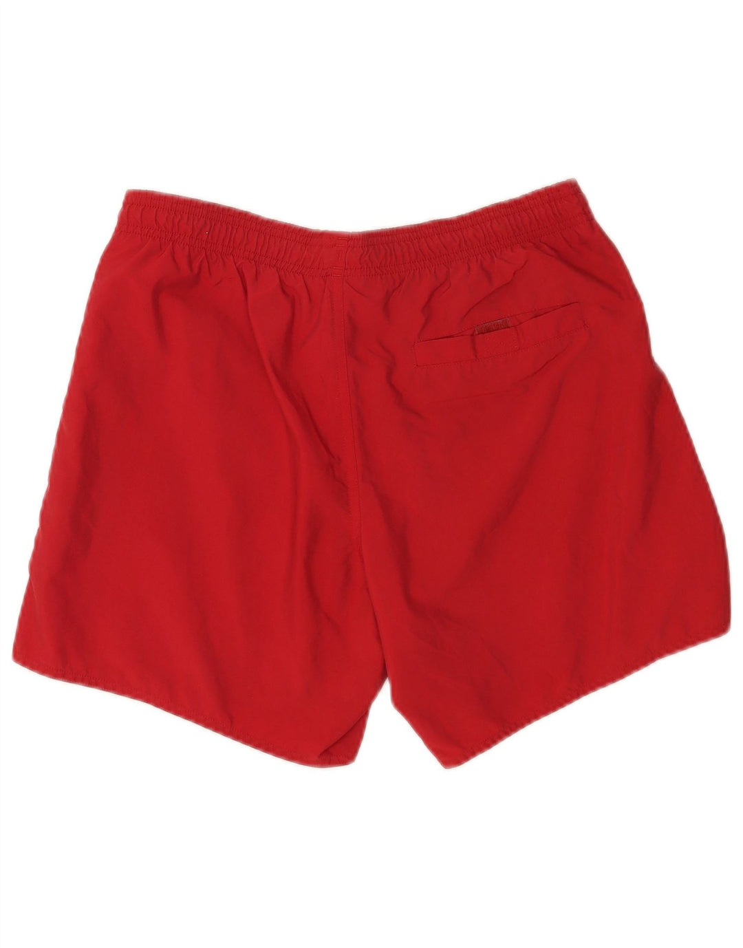 Shorts de natação masculino Emporio Armani IT 48 poliéster vermelho médio