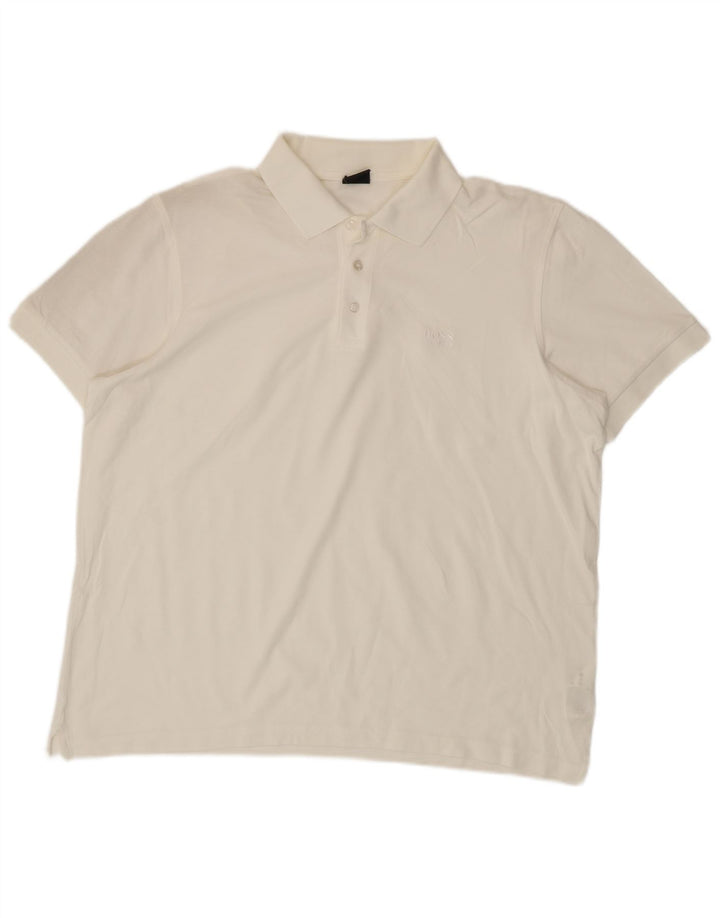 Camisa polo masculina HUGO BOSS XL algodão branco