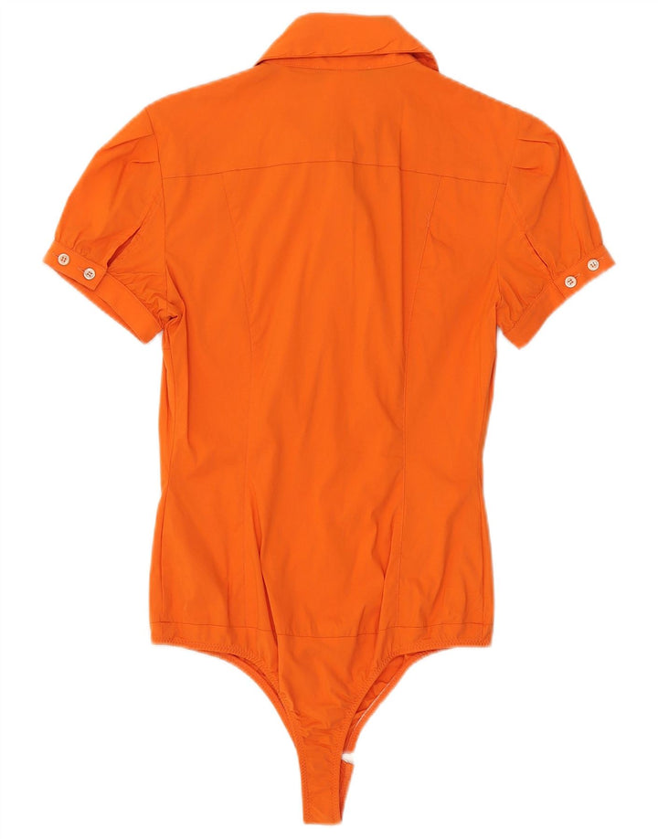 PATRIZIA PEPE Body feminino IT 42 algodão laranja médio
