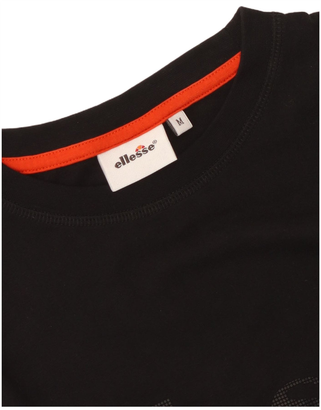 Camiseta feminina Ellesse com estampa gráfica UK 14 médio preto