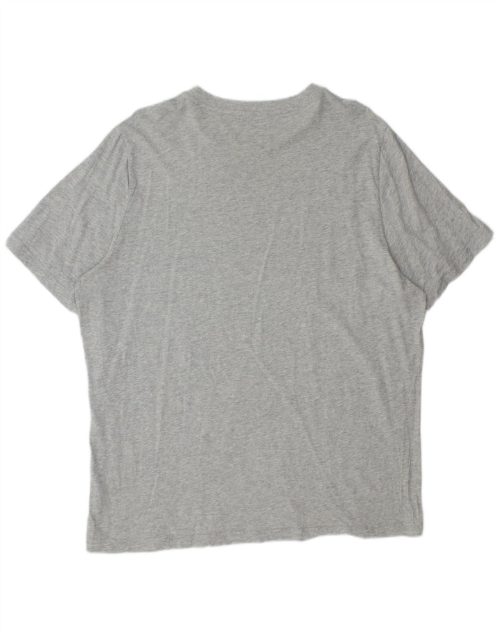 Camiseta masculina PUMA Graphic XL cinza manchada