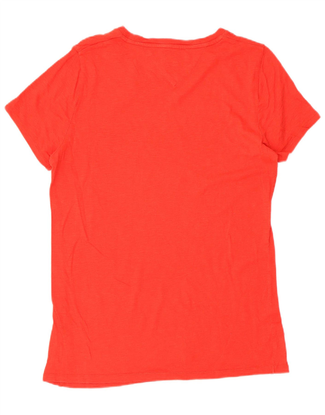 Tommy Hilfiger Camiseta feminina gráfica Top UK 12 Médio Vermelho