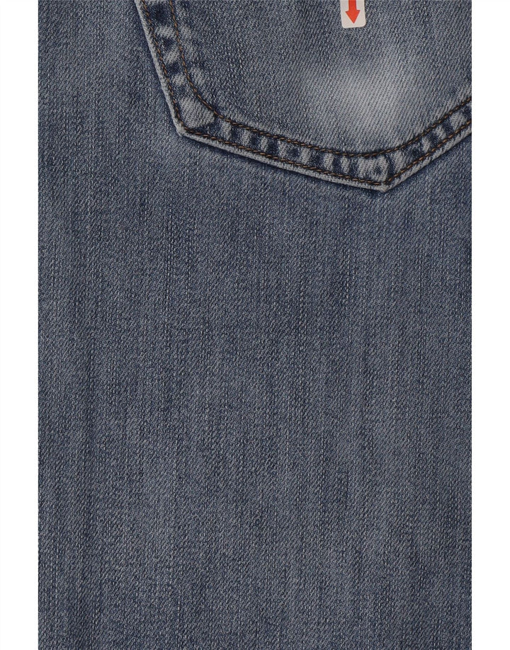 Jeans Marks & Spencer masculino Blue Harbor Straight W32 L29 algodão azul