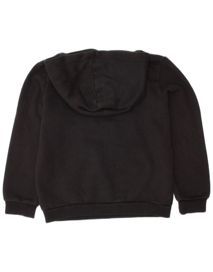 Jumper com capuz gráfico PUMA Boys 7-8 anos algodão preto