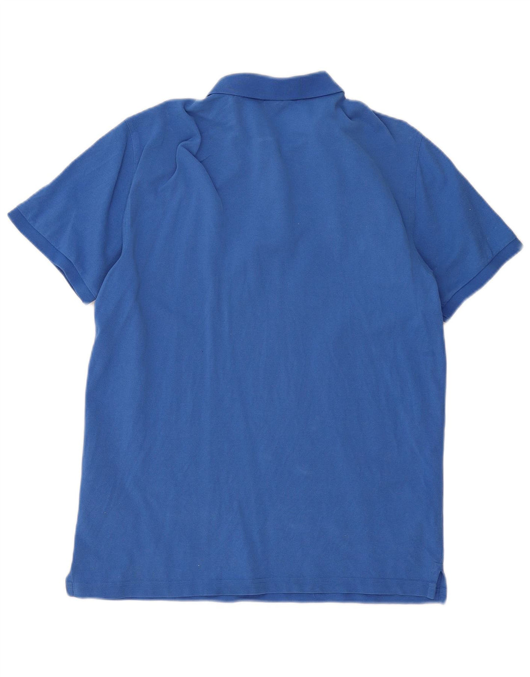 Camisa polo masculina Gant Regular Fit grande algodão azul