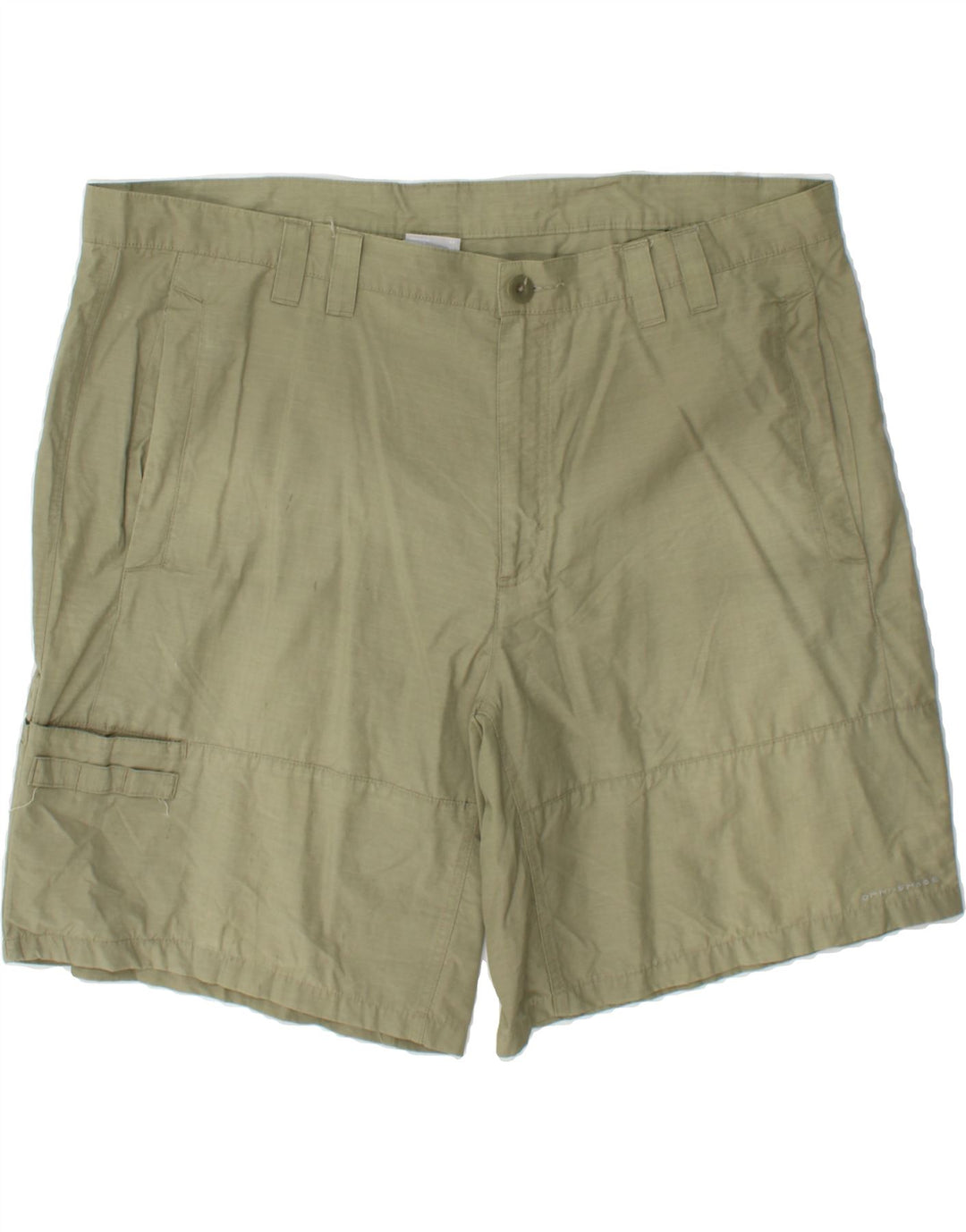 COLUMBIA Mens Cargo Shorts W44 2XL Green Cotton Vintage Columbia and Second-Hand Columbia from Messina Hembry 