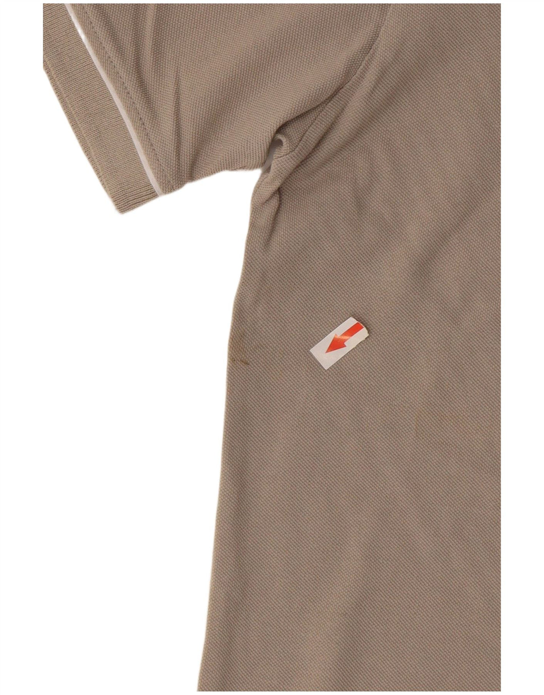 Camisa polo feminina Avirex UK 12 algodão cinza médio
