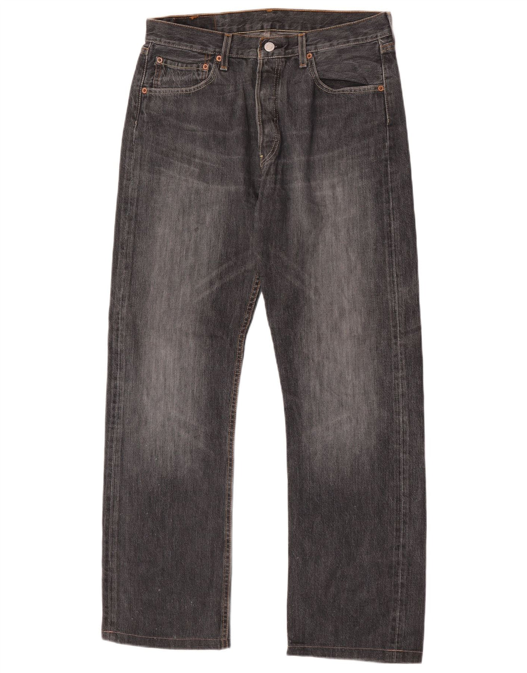Jeans Levi's 501 Straight Masculino W33 L30 Cinza