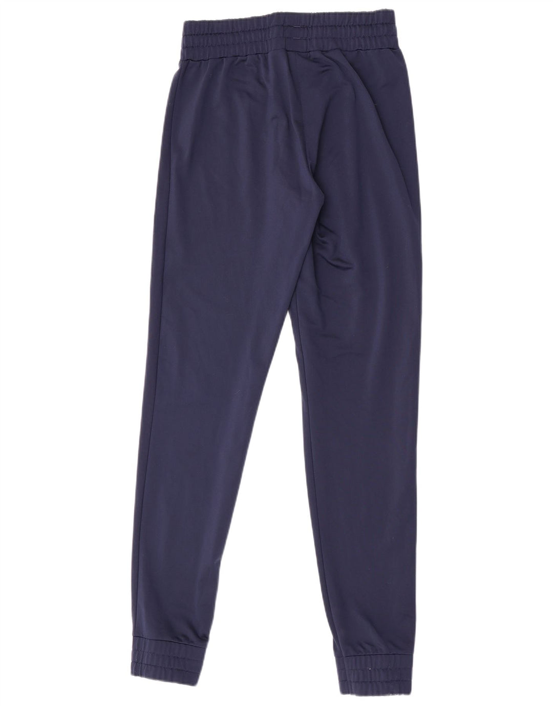 Calça de treino feminina Puma Joggers UK 8 pequeno azul marinho poliéster